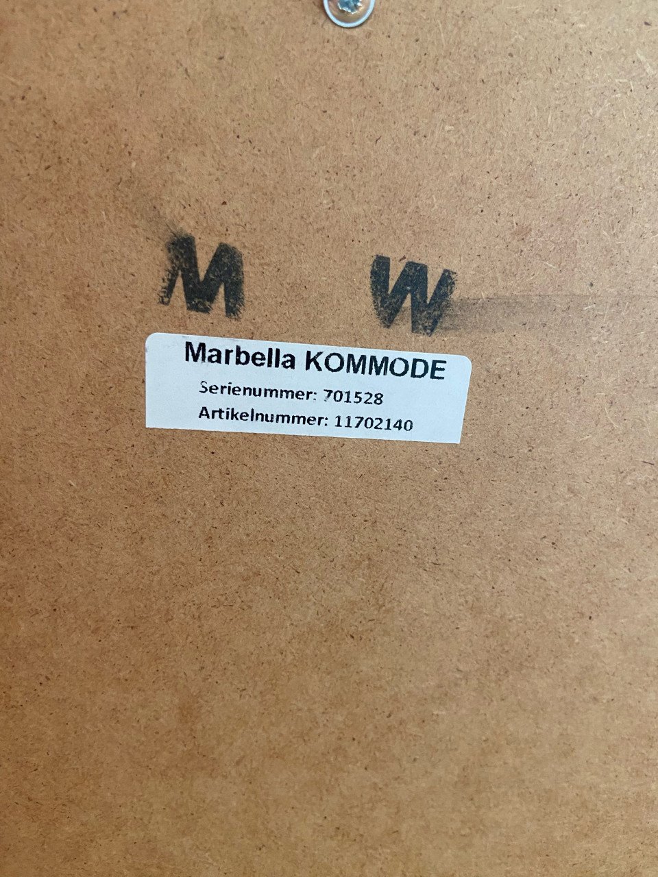 Commode kast