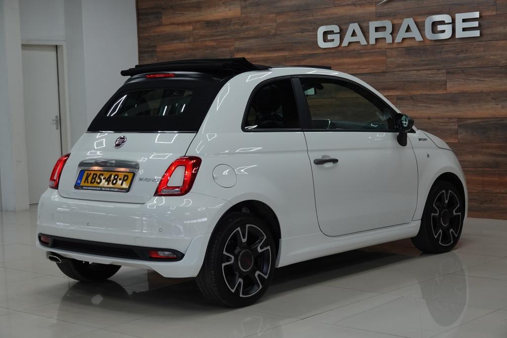 Fiat 500 C 1.0 hybrid sport | cruise | pdc | carplay | cabrio |