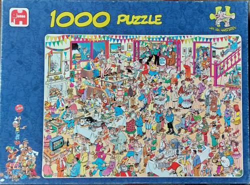 Jan van Haasteren puzzel Happy Birthday 1000 stukjes