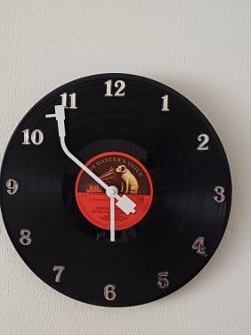Klok van een LP