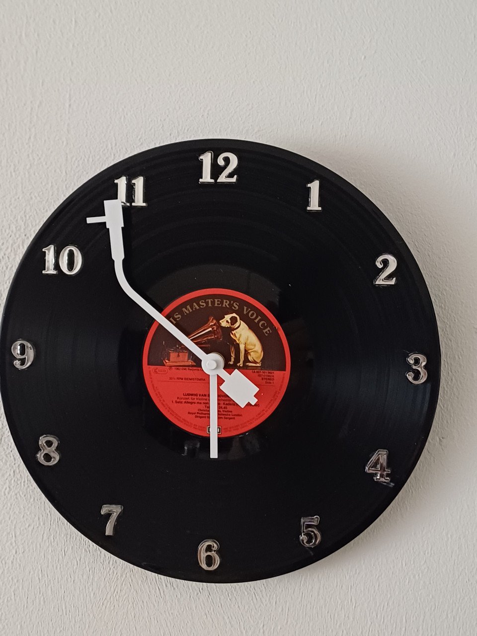 Klok van een LP