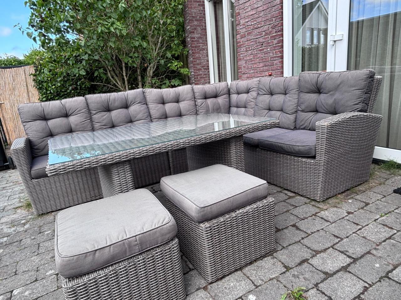 Mooie dining loungeset!
