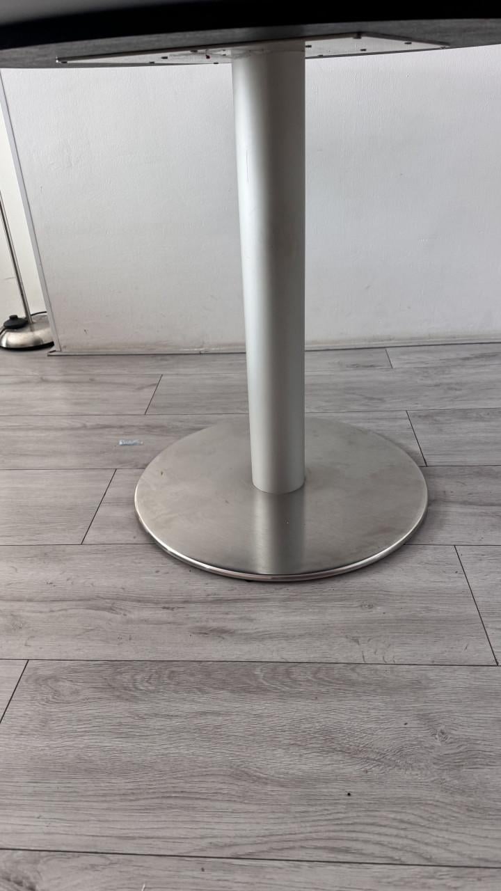 Rond eettafel 120 cm zwart