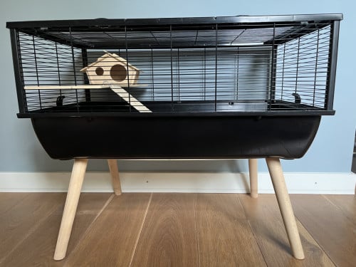 Hamsterkooi met buitenren