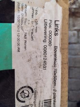 Keukenkastje nieuw in verpakking