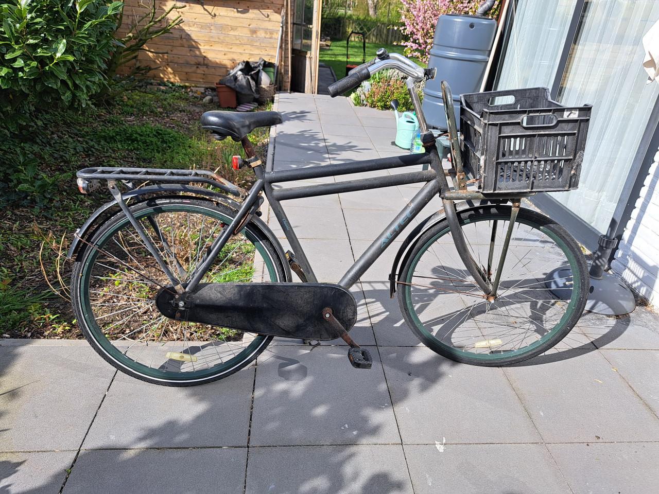 Oude heren Transportfiets