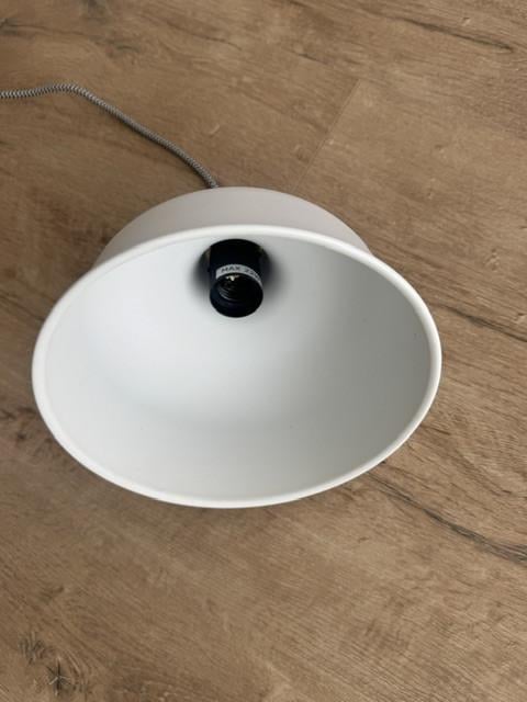 Hanglamp, wit, metaal, IKEA RANARP, Ø 23 cm