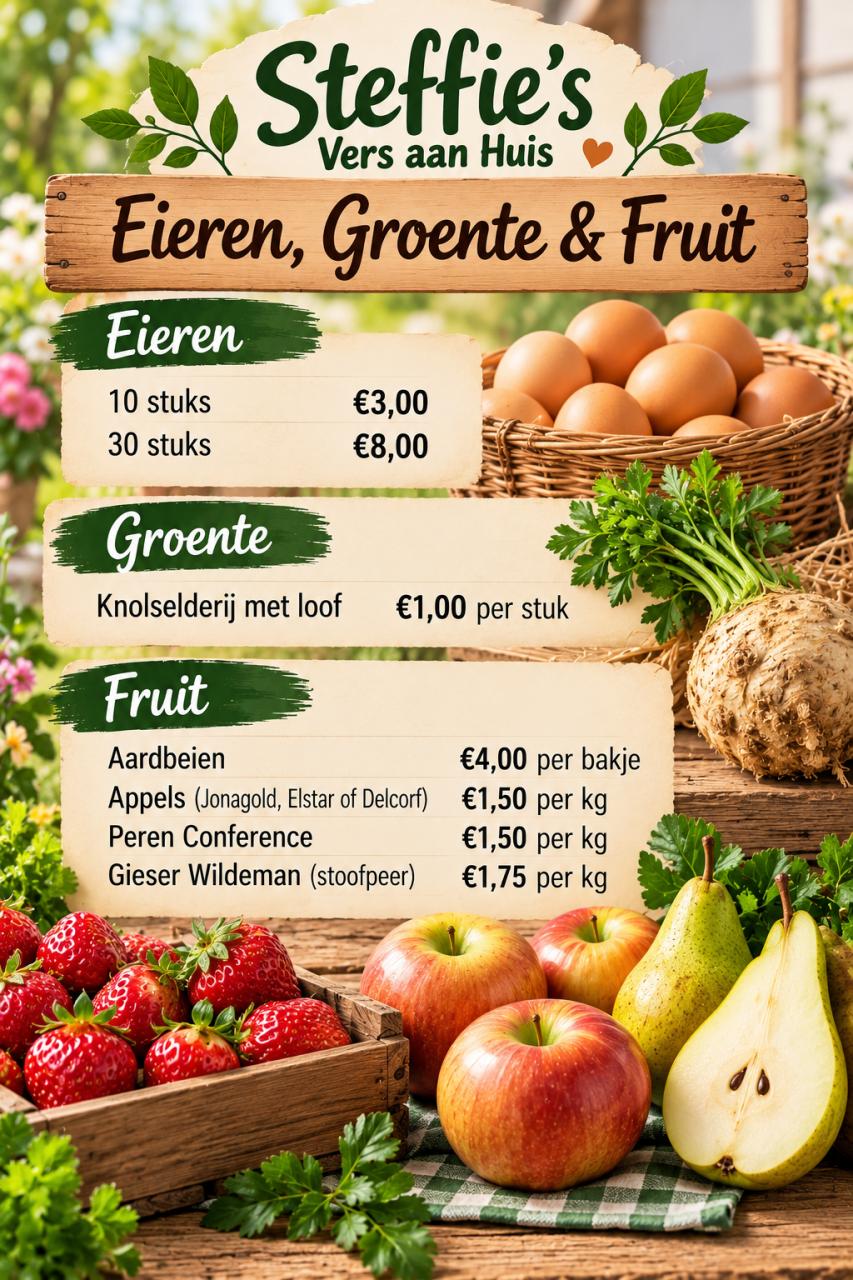 Verse producten direct van de bron bij u thuis