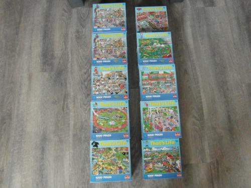 10 That's Life puzzels 1000 stukjes