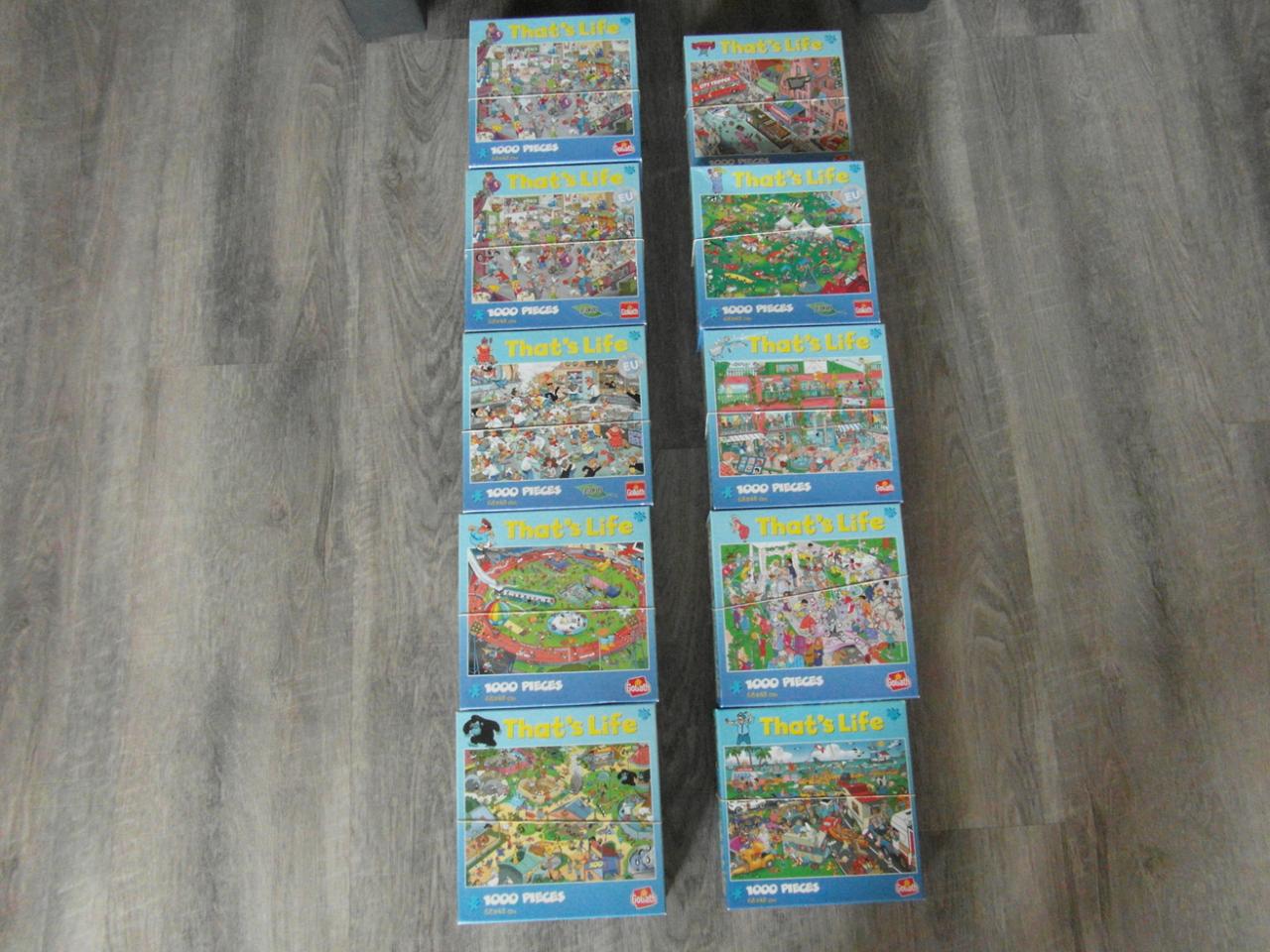 10 That's Life puzzels 1000 stukjes