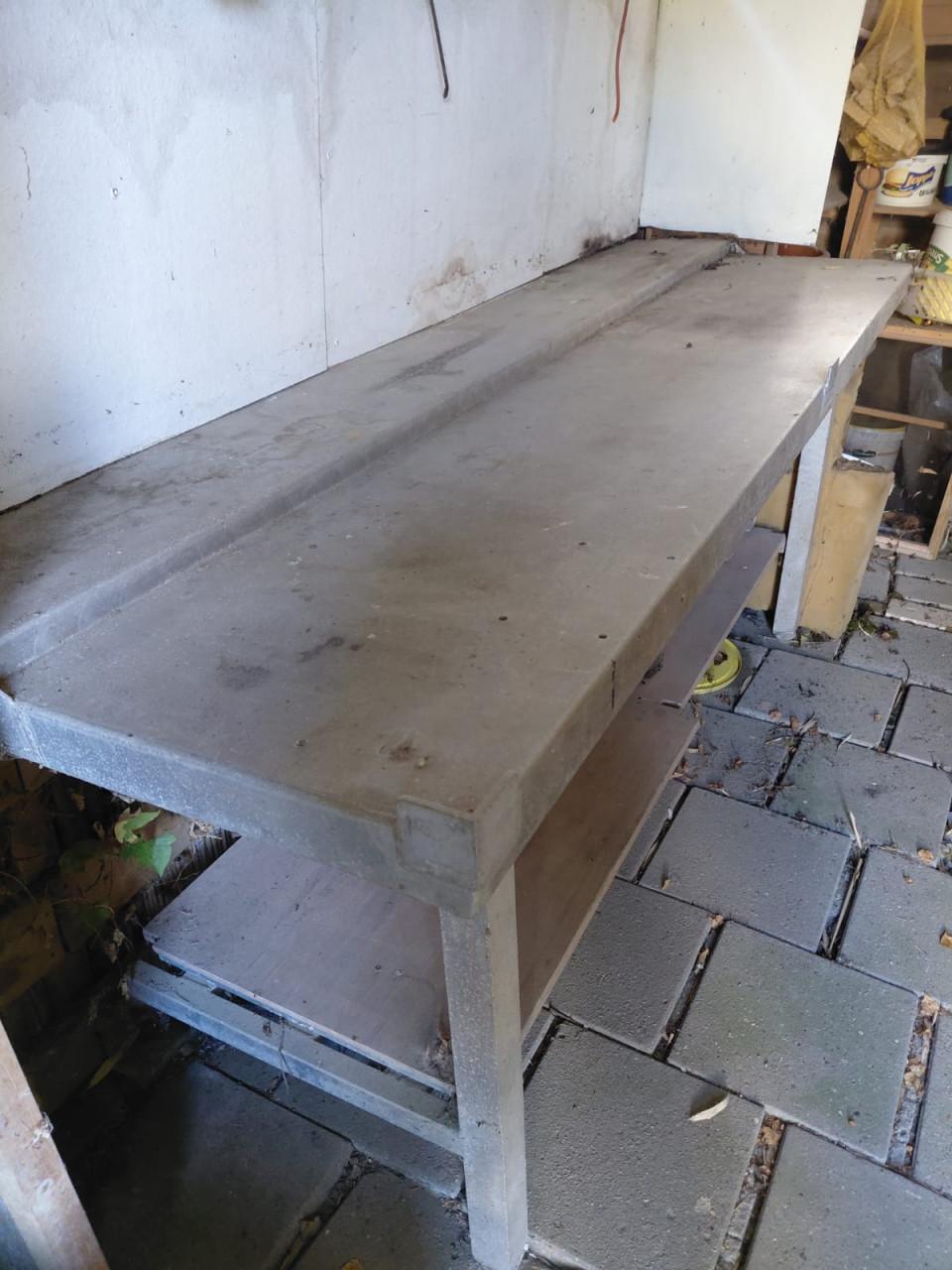 Zware aluminium werkbank