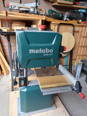 Metabo Bas 261 Presion , Lintzaag met xtra reserve lintzagen