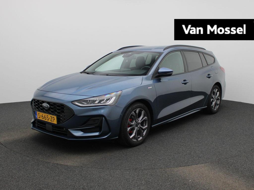Ford Focus wagon 1.0 ecoboost hybrid st line style | trekhaak | climate con