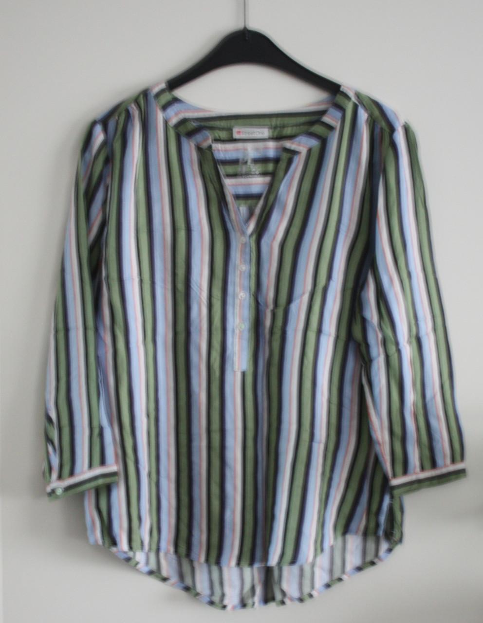 Gestreepte blouse shirt  maat 36