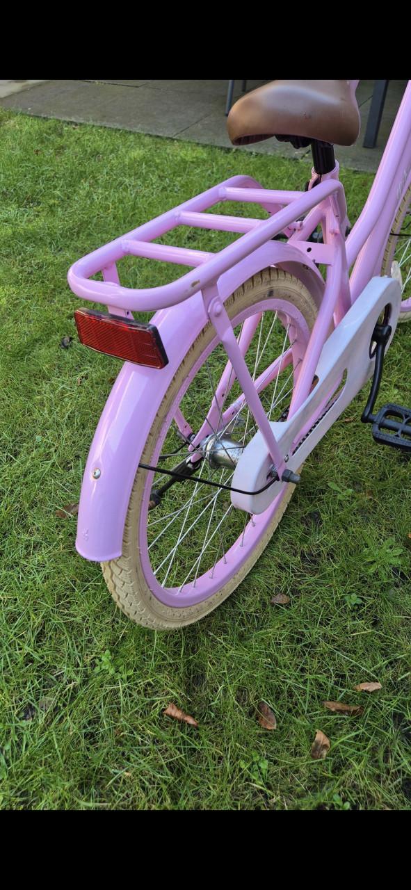 Roze Cortego Liberty meisjesfiets 20 inch