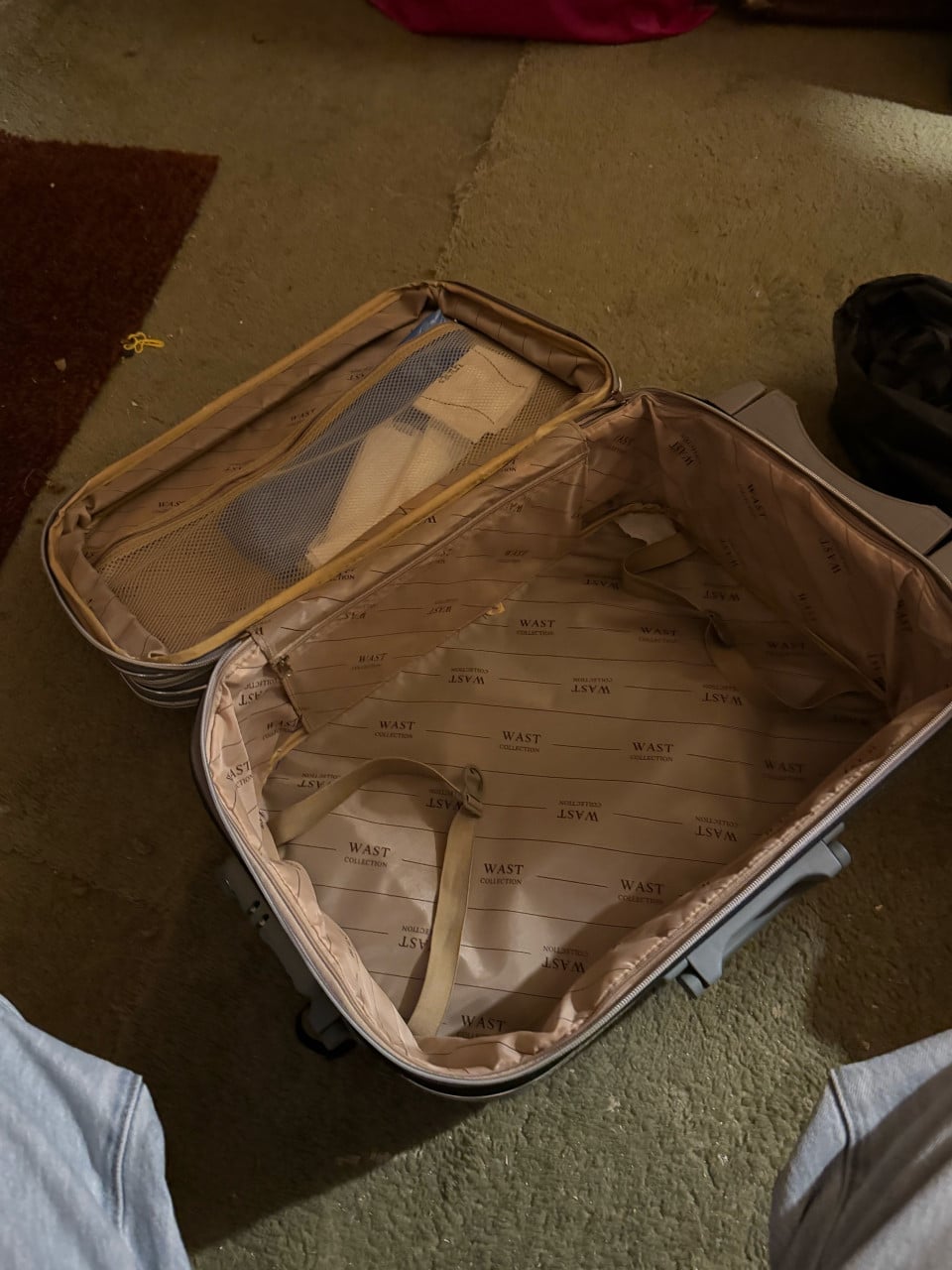 Samsonite koffer, zwart met wielen