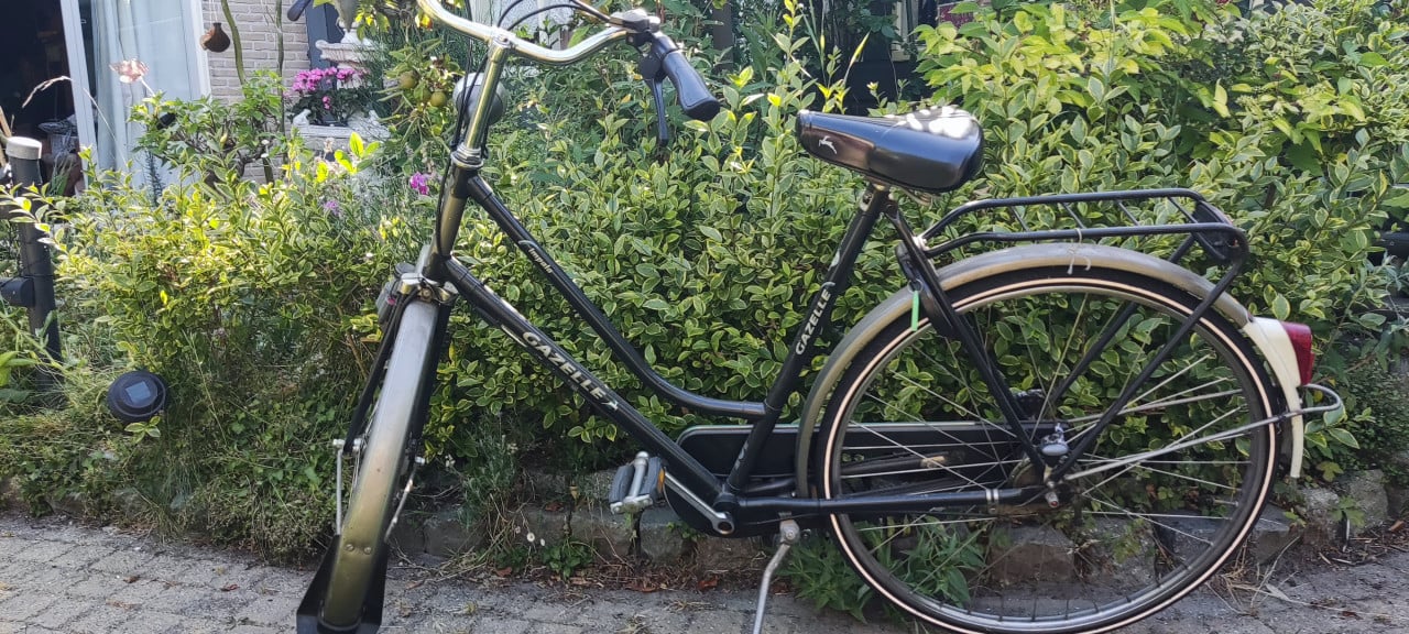 Gazelle damesfiets, kleiner frame, met 3 versnellingen