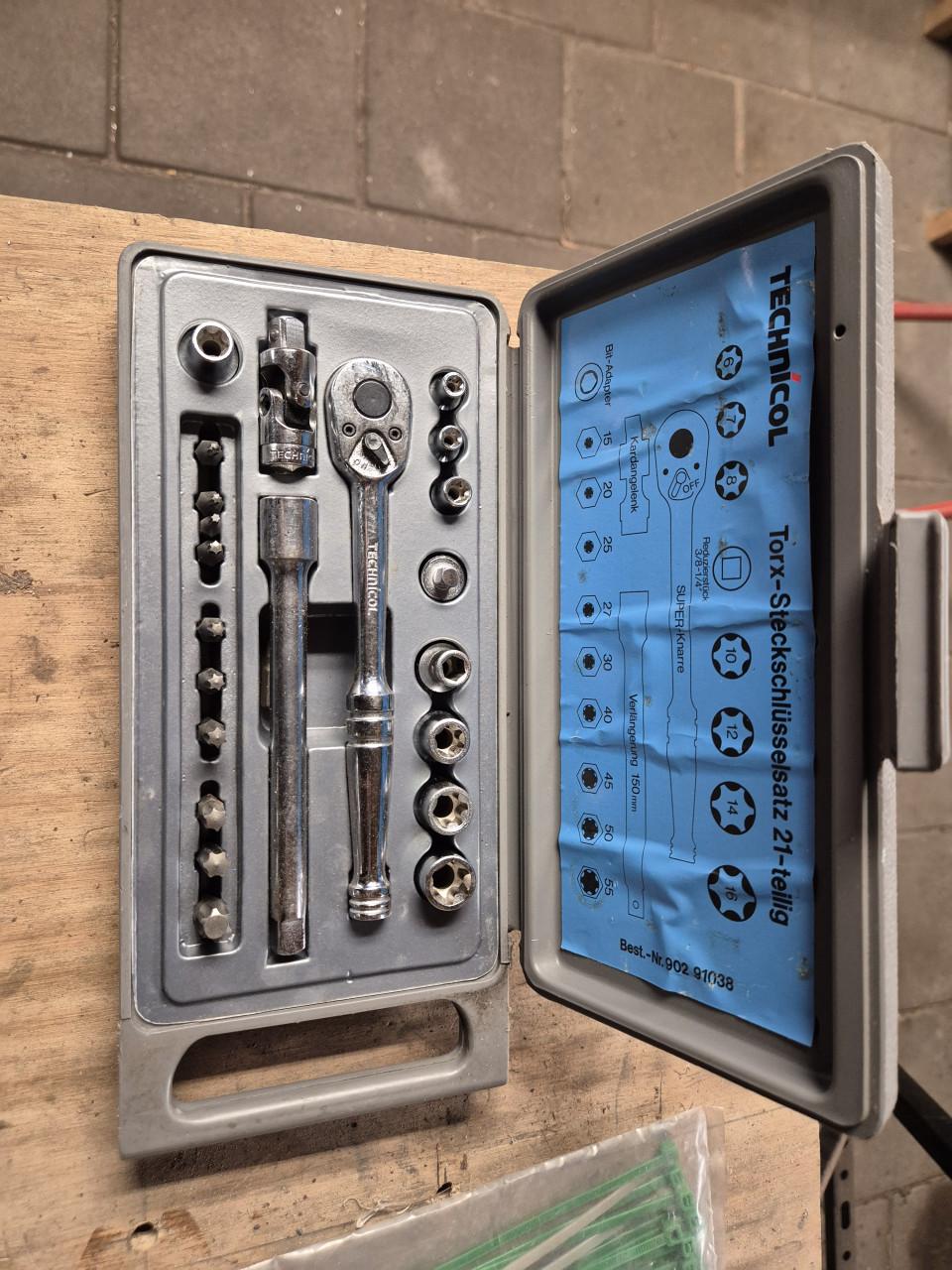 Torx ratelsleutelset