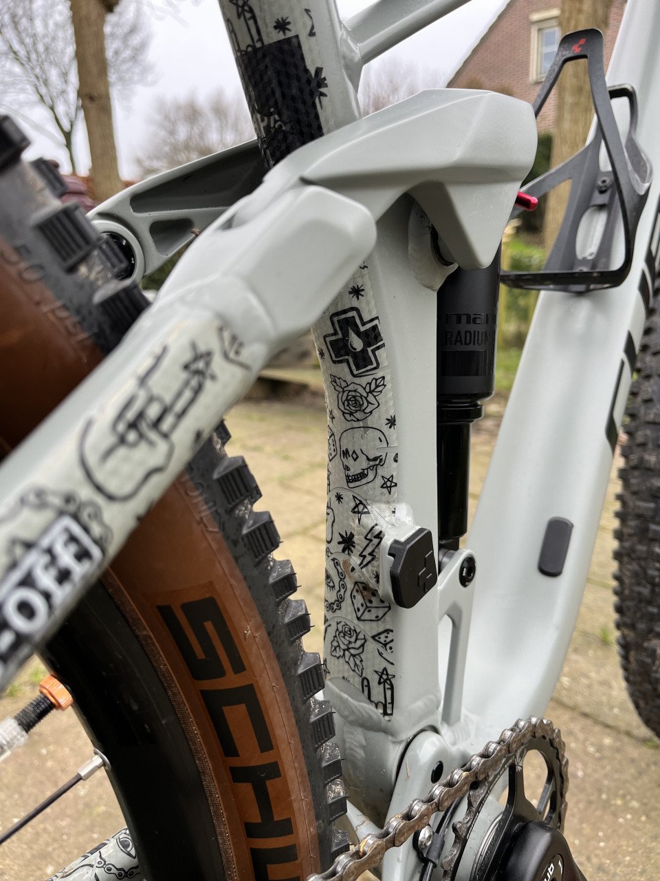Te koop Cube mountainbike.