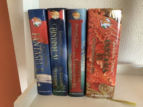 Geronimo Stilton “ FANTASIA “ boeken. 4 Verschillende delen.