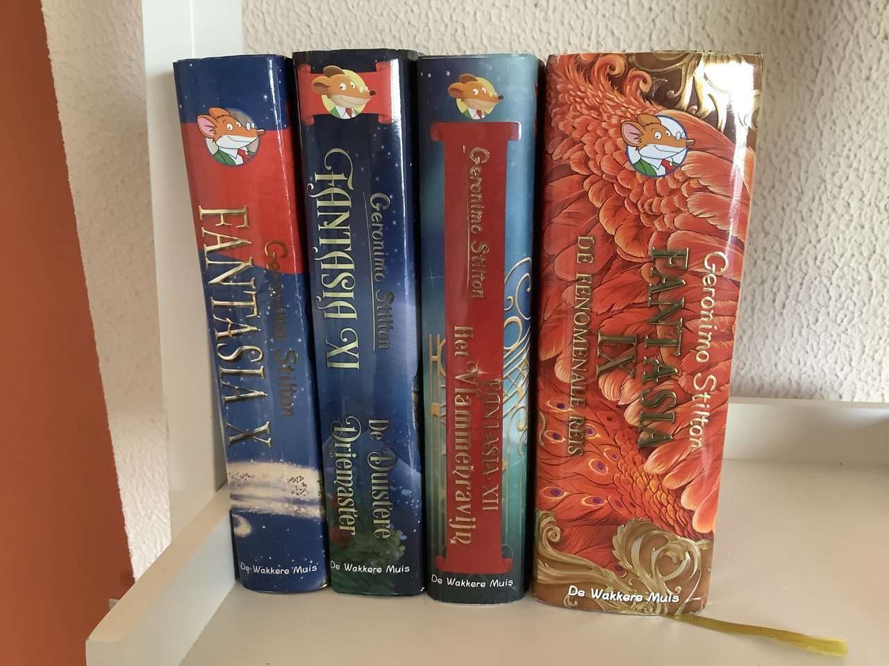 Geronimo Stilton “ FANTASIA “ boeken. 4 Verschillende delen.