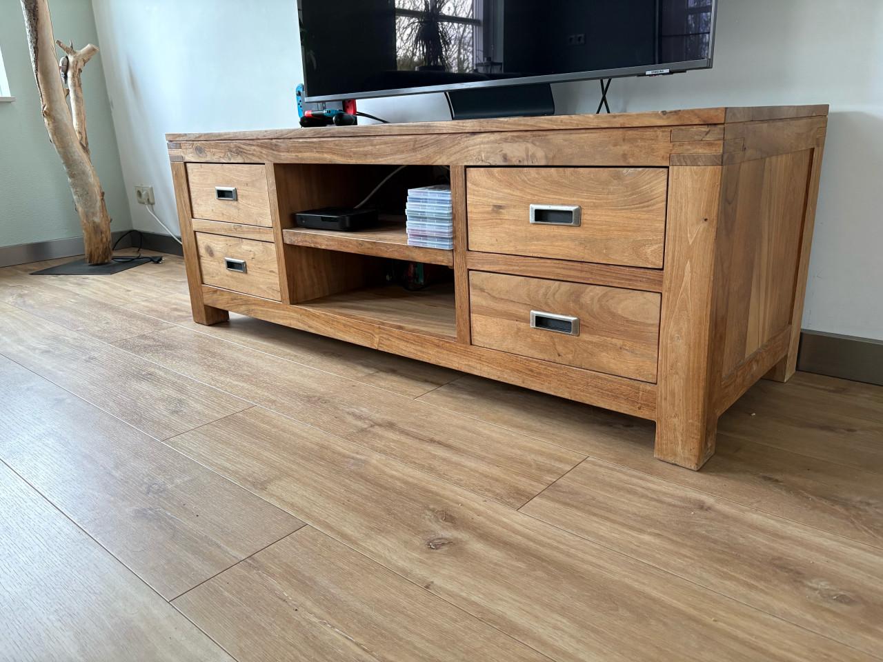 TV meubel en/of Salontafel - teakhout