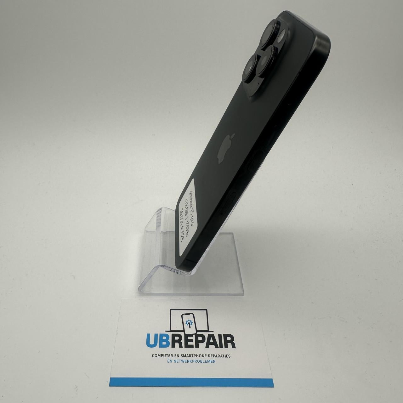 Apple iPhone 15 pro 128 GB zwart titanium