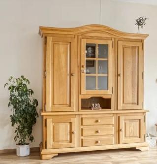 Bergmeubel kast wandmeubel bergkast licht eiken blank eiken zeer net