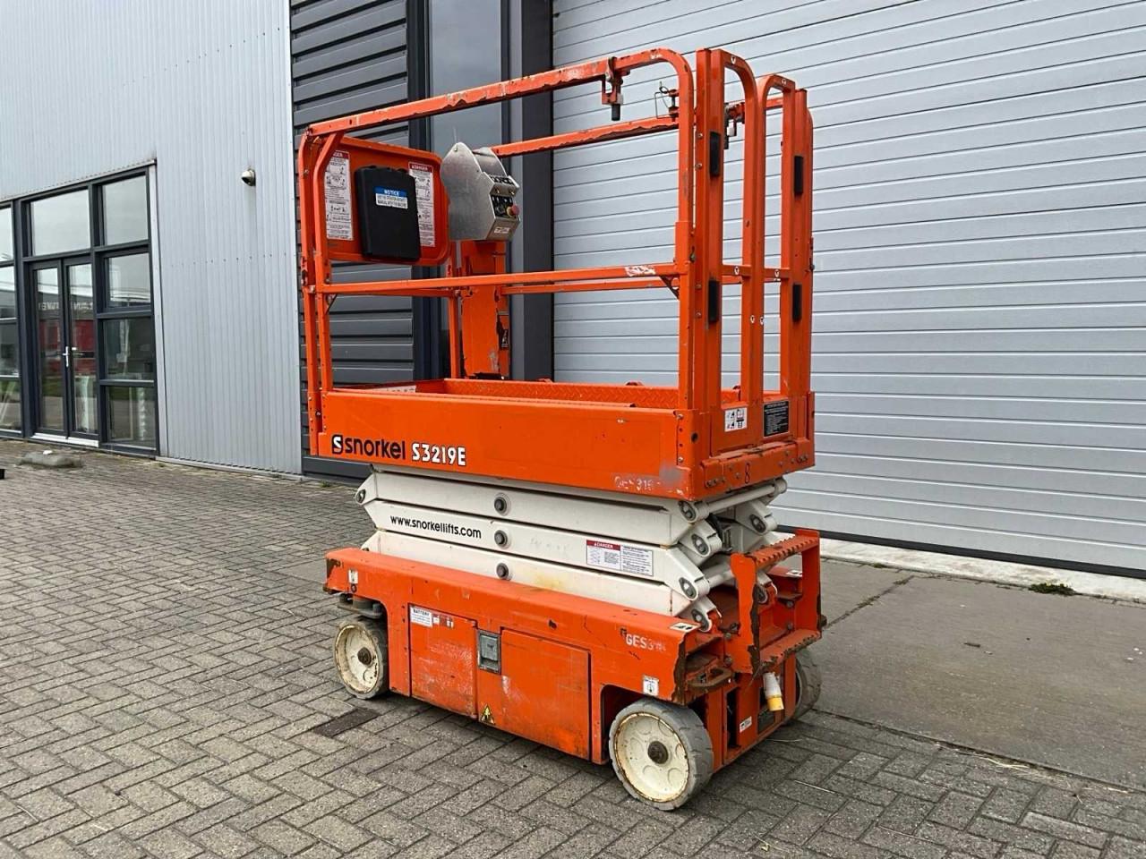 Snorkel schaarhoogwerker werkhoogte 7.8 meter 2019