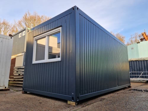 Kantoorunit / bouwkeet / schaftkeet / woonunit 6x3m