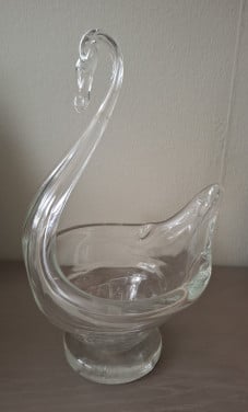 Zwaan, glas