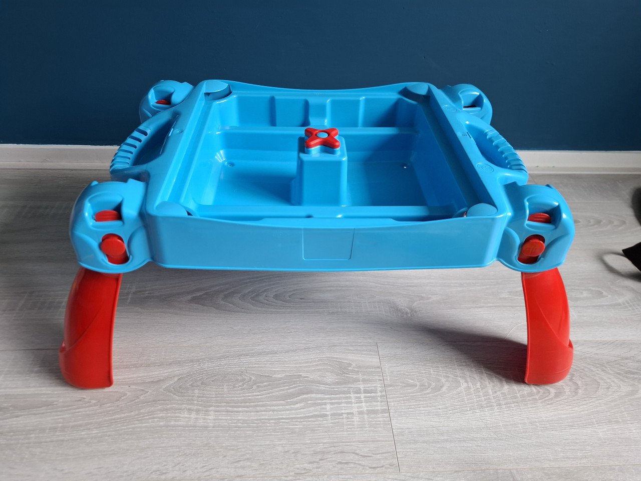 Duplo in kist + bouwtafel