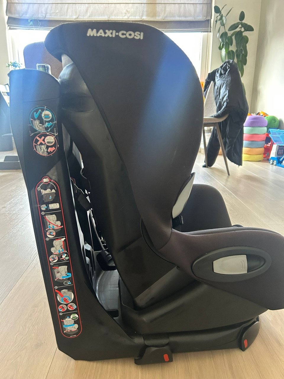 Maxi cosi draai