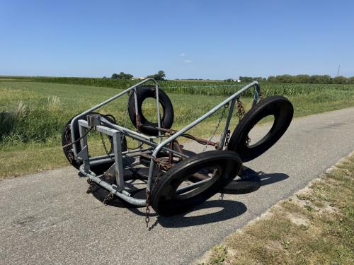 Bandensleep 4 Mtr Hydr.opklapbaar