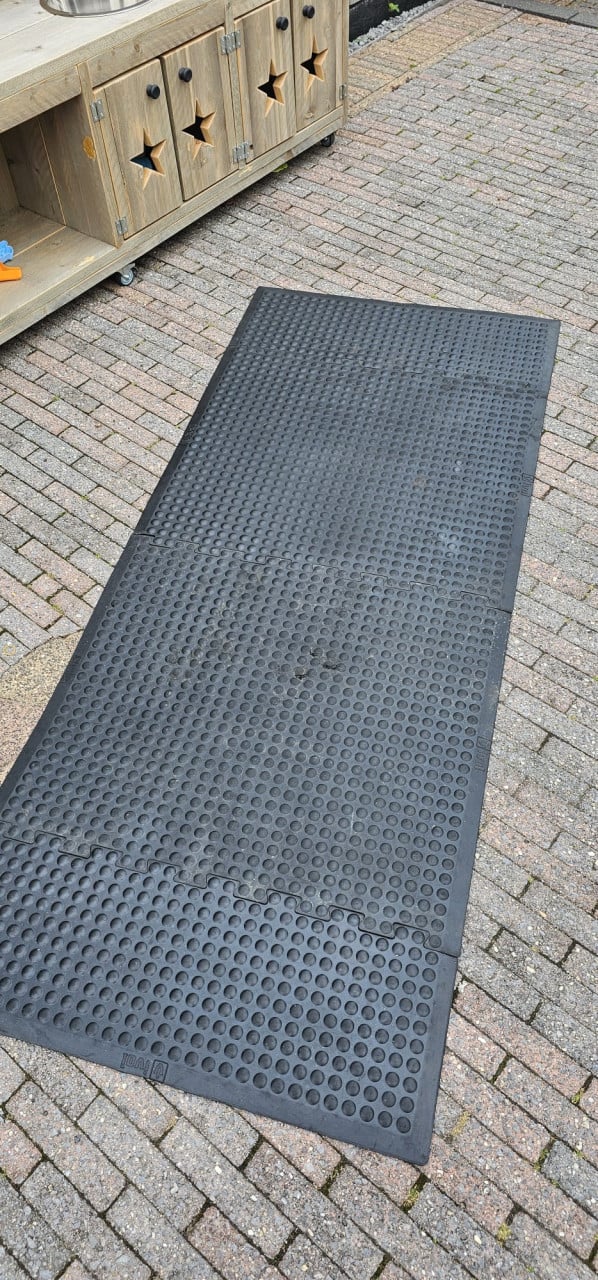 Rubberen mattenset