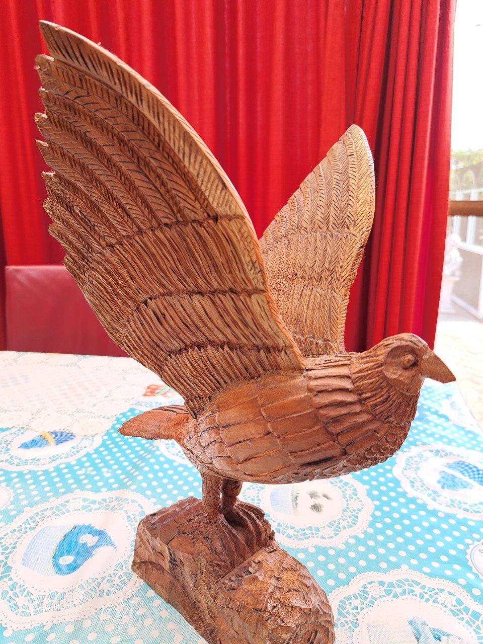 Hout snij werk vogel