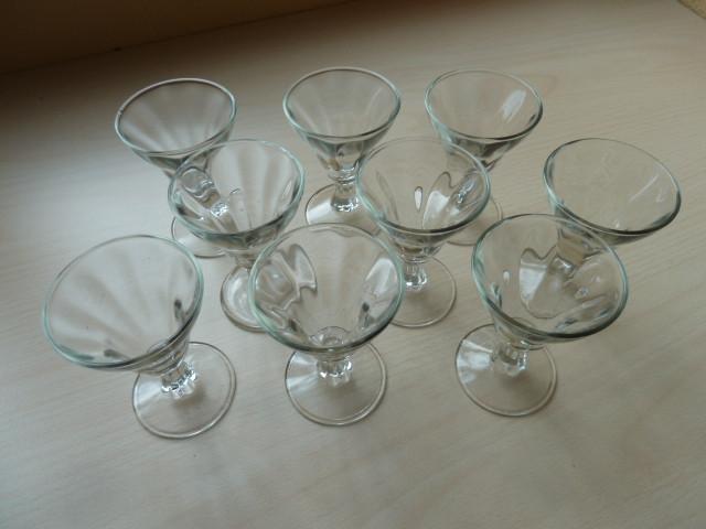 Borreglaasjes 9 stuks