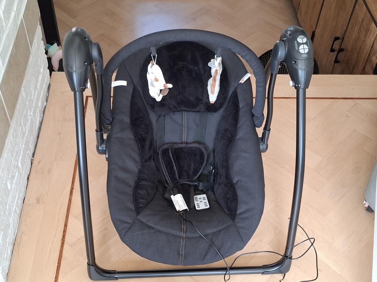 Schommelstoel Q-swing Zwart