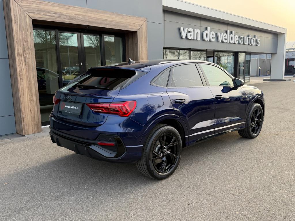Audi Q3 sportback 45 tfsi e s-line | camera | black optiek | trekhaak | dod