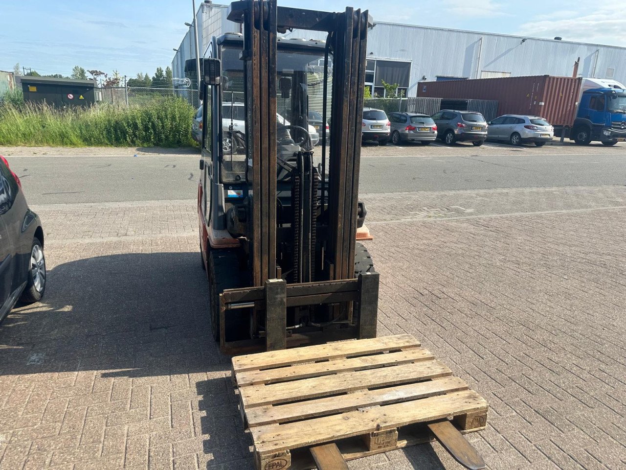 Toyota 02-7fdf 25 heftruck