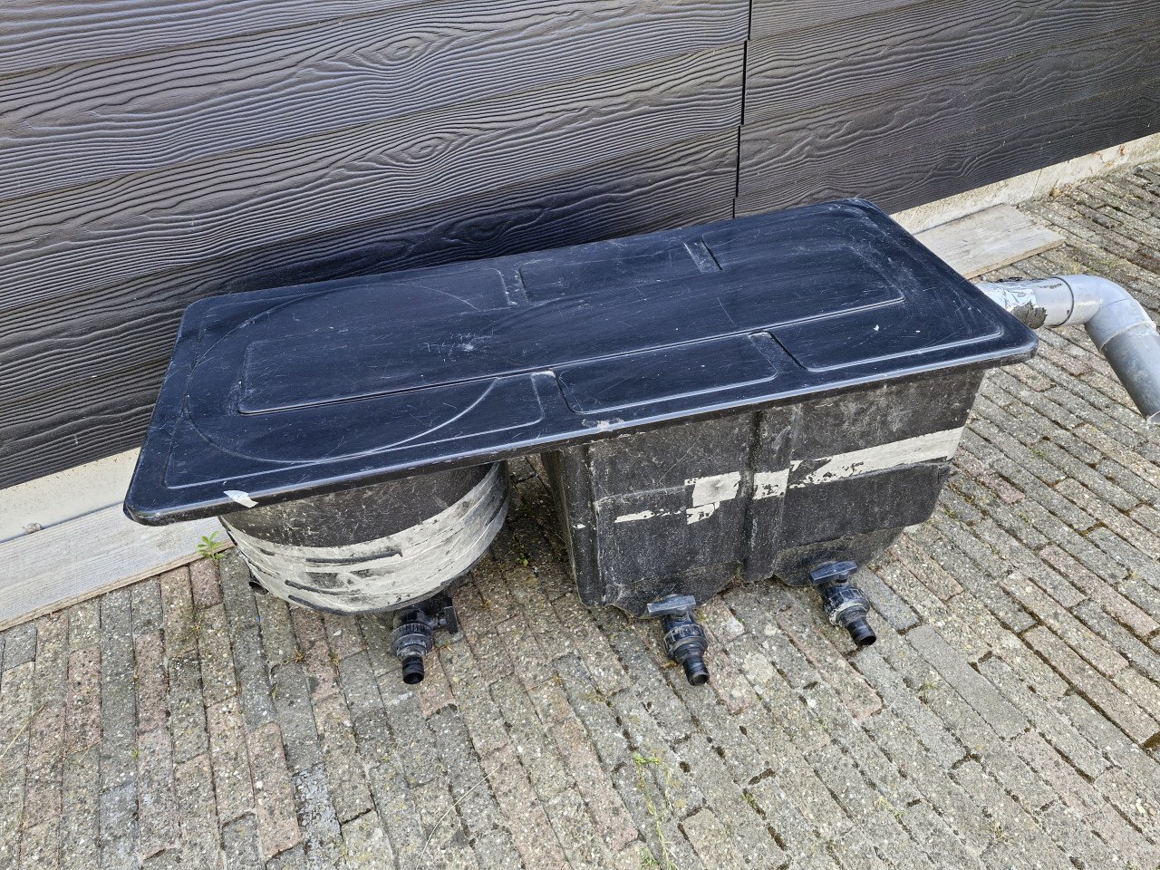 3 kamer filter, vijverfilter