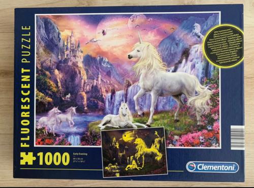 Fluorescent puzzel 1000 stukjes