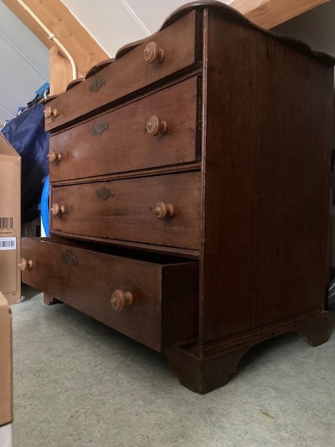 4 laden- commode