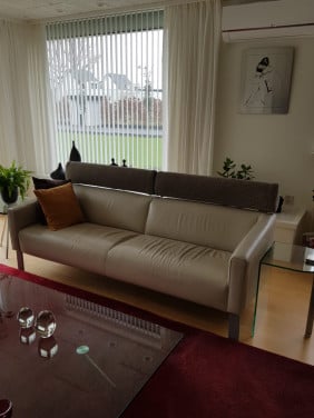 Leolux Patachou 3-zitsbank leder
