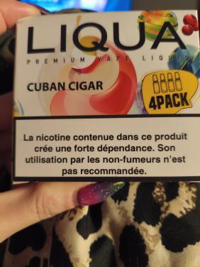 Vape Liquid Cuban cigar 15stuks