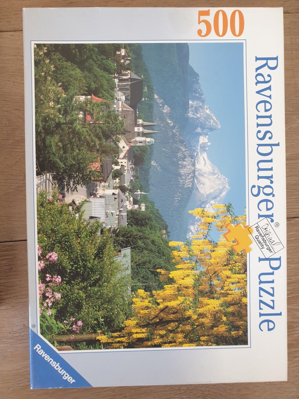 4 puzzels 1000 en 500 stukjes