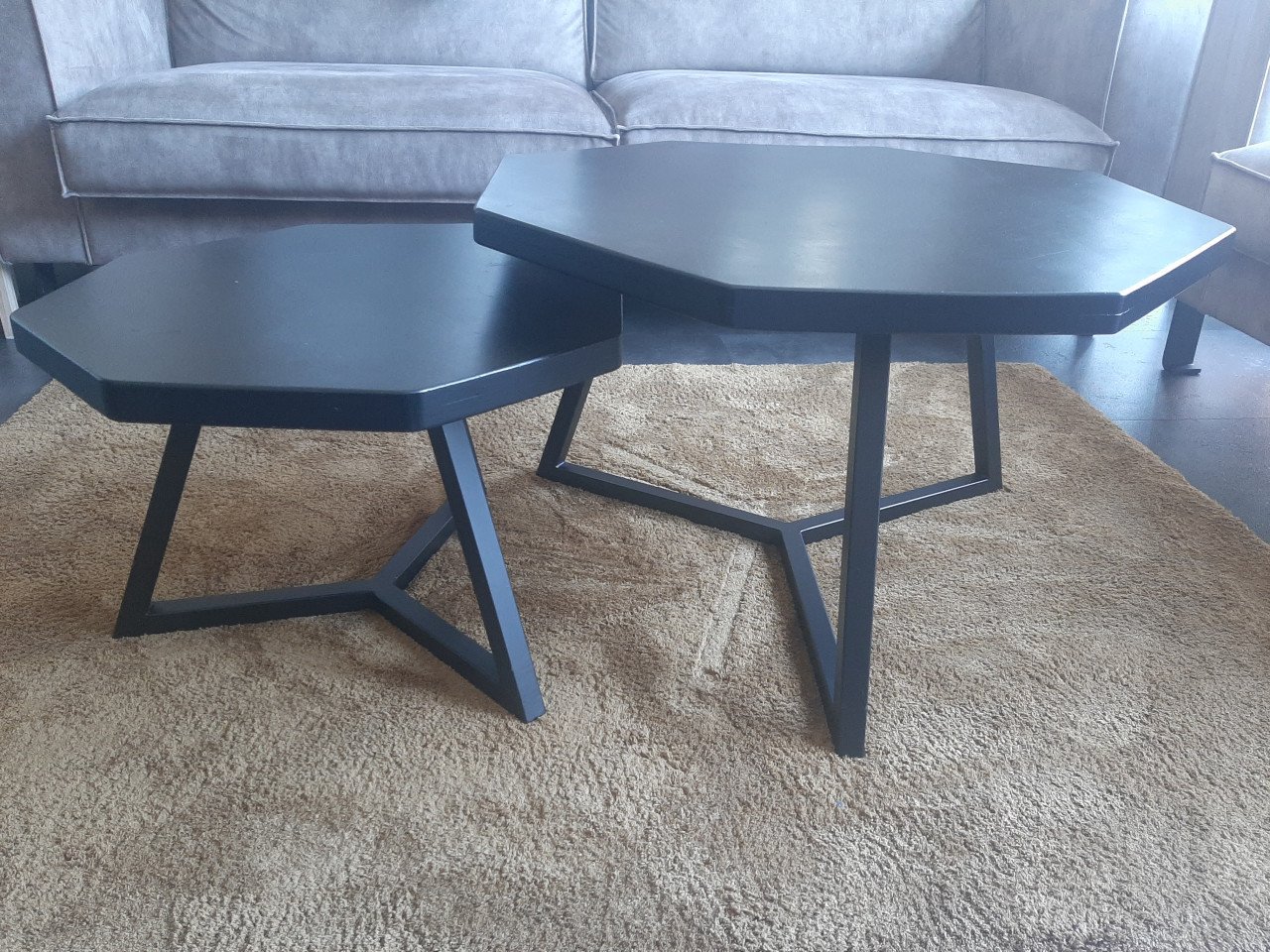 Tweedelig salontafel set
