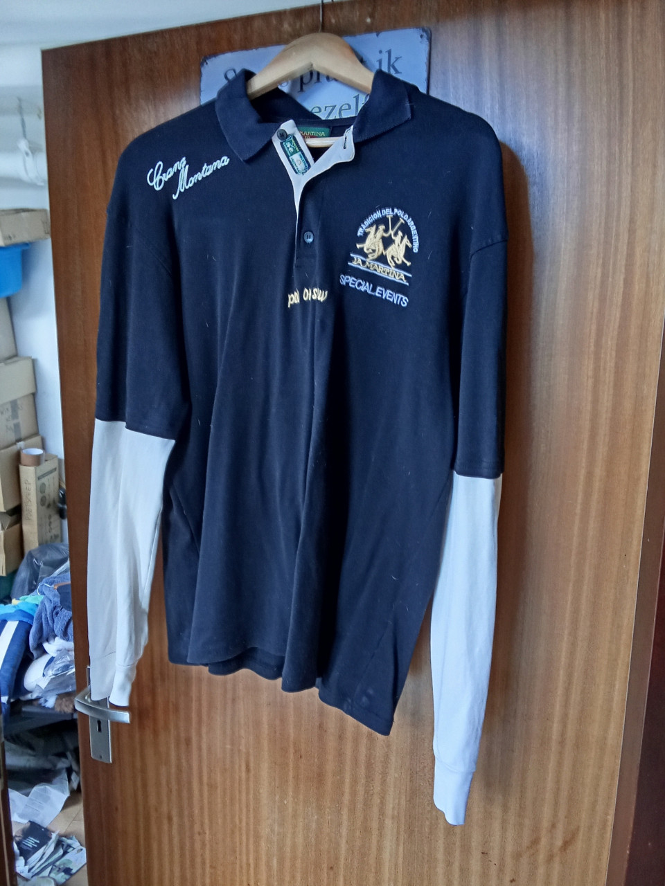 LaMartina Polo Club, maat XL.