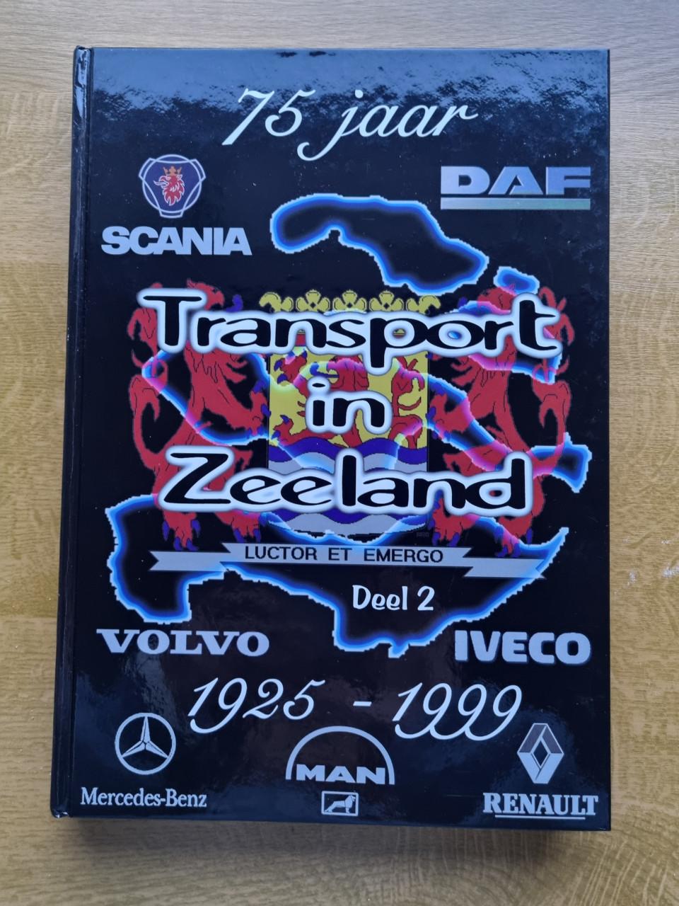 3 boeken 75 jaar transport in Zeeland