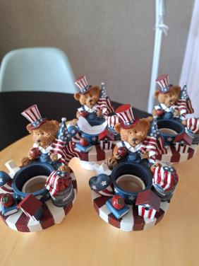 Beeldjes/ kaarsen houder